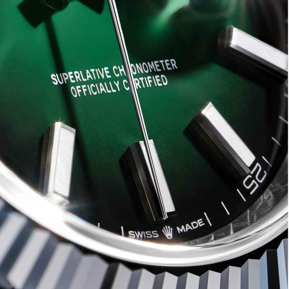 Depth of Character: The Rolex Datejust 41 in Ombré Green Lacquer (Ref. 126334)
