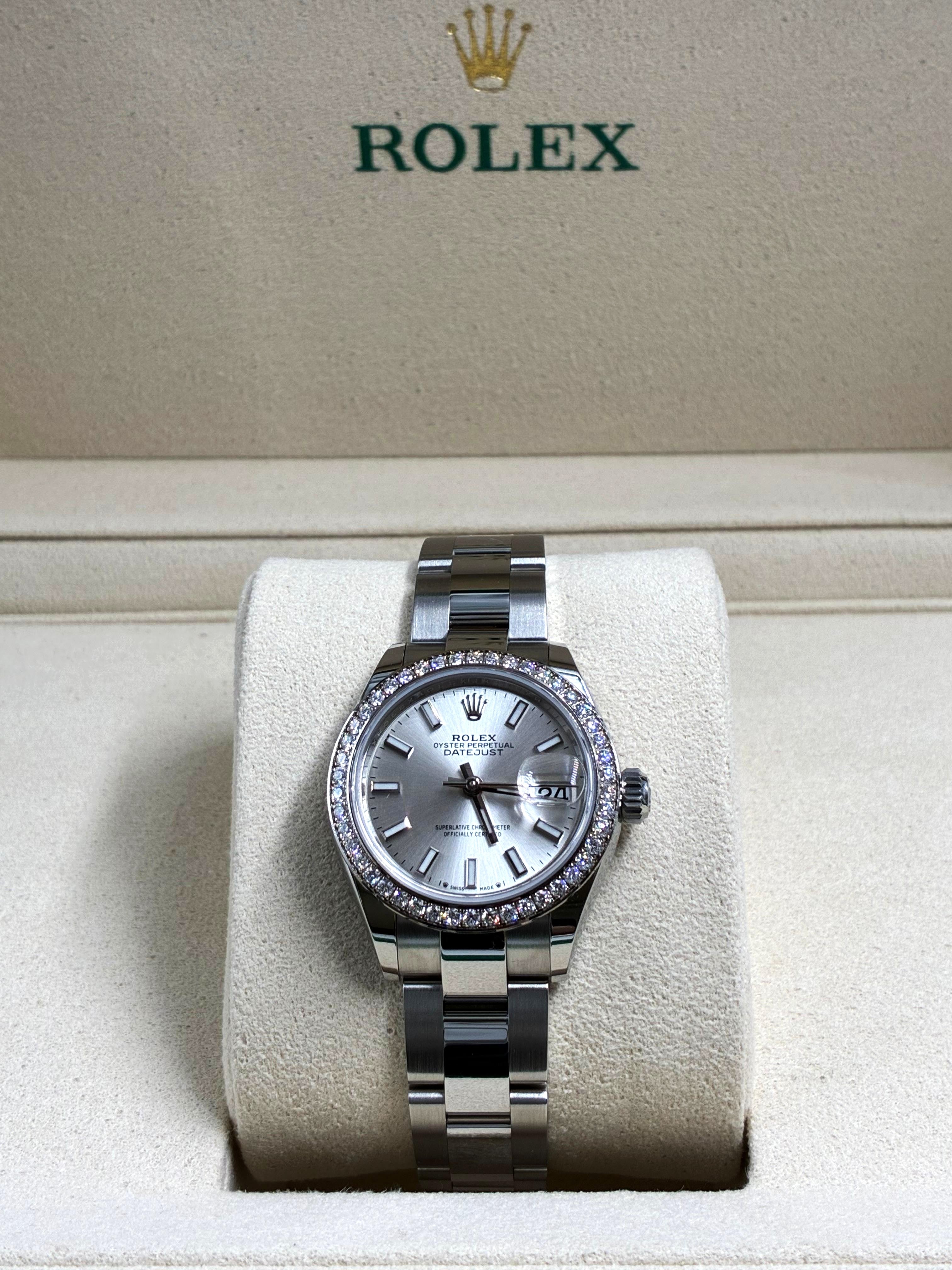 Rolex Lady-Datejust 279384RBR Silver Oyster 2026