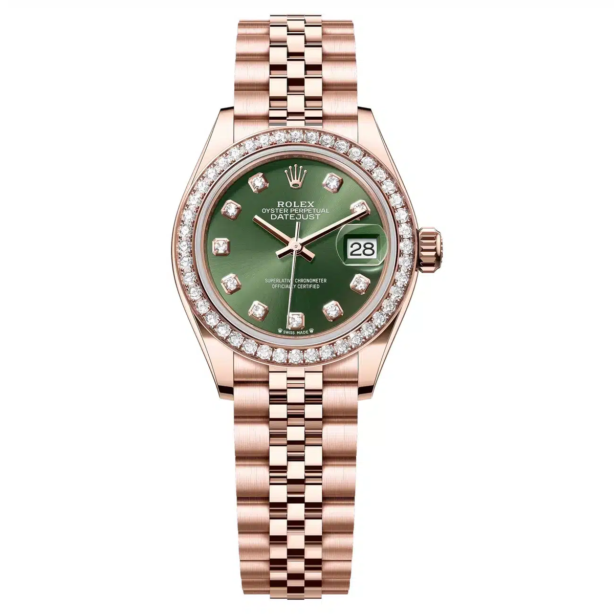 Rolex Lady-Datejust 279135RBR Green Jubilee m279135rbr-0015 2025