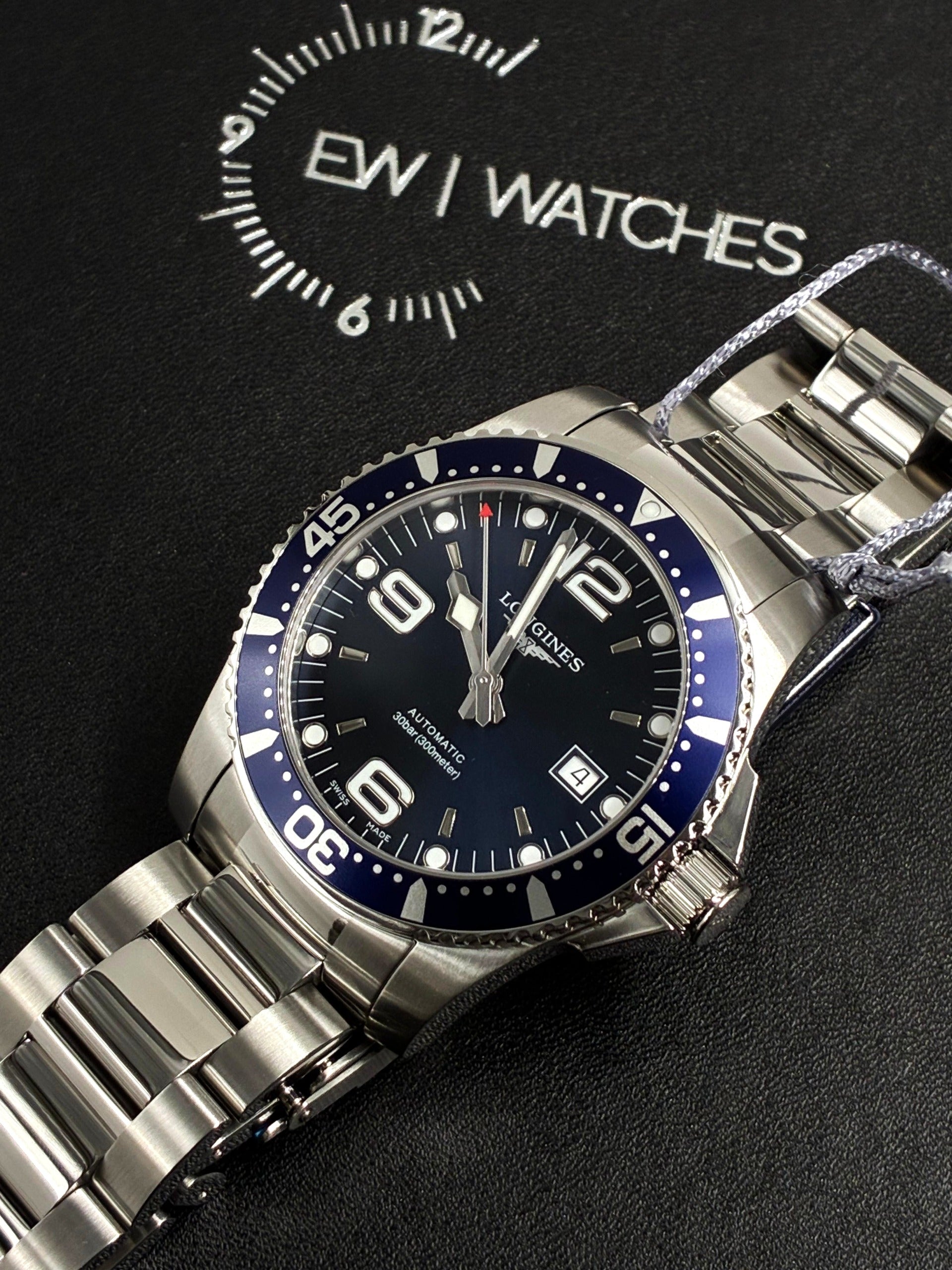 Longines Automatic Hydroconquest Blue L3.742.4.96.6
