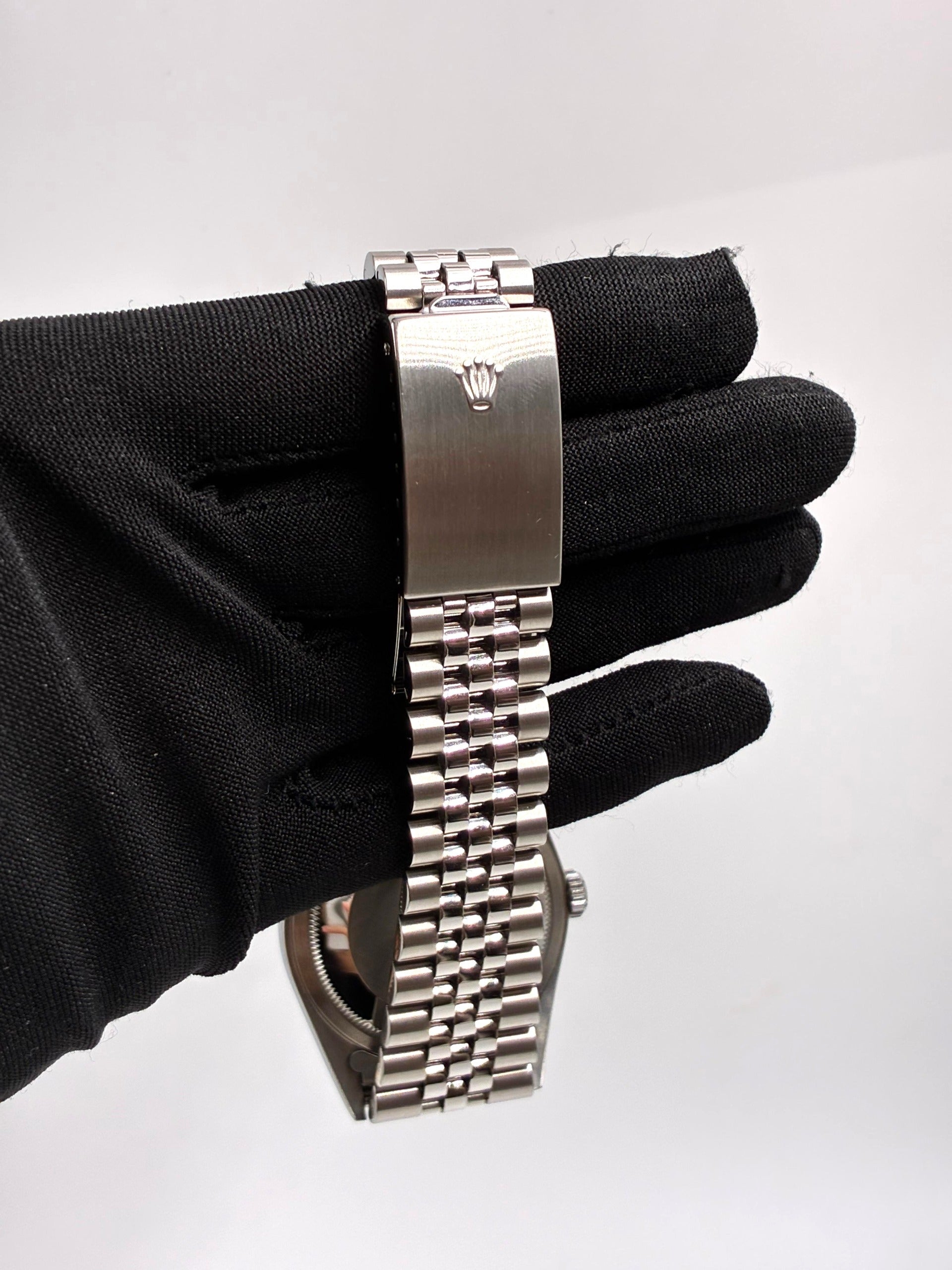 Rolex 16234 Blue Roman Jubilee 2003 Original Paper