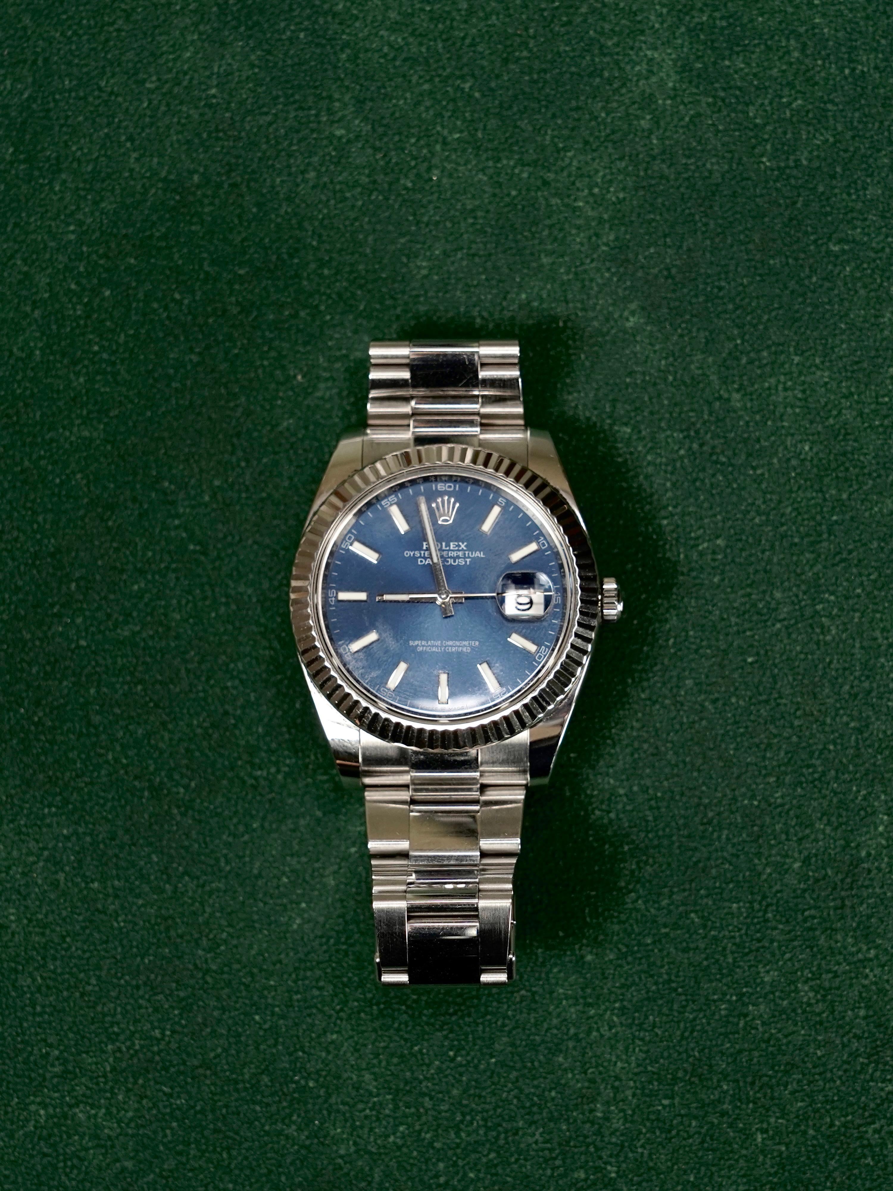 Rolex 126334 blue oyster 2019 original paper