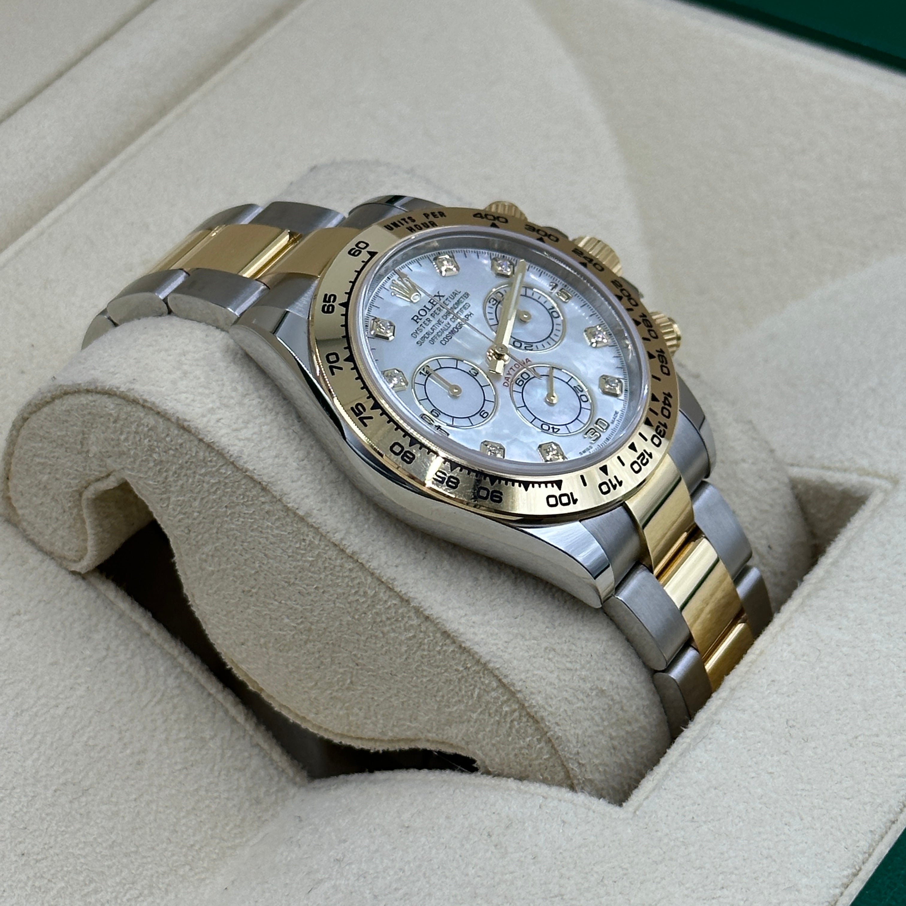 Rolex Cosmograph Daytona 116503NG White MOP (alte Karte) 2020
