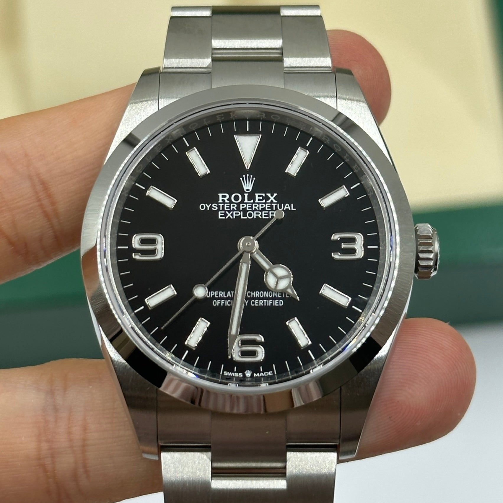 Rolex Explorer 124270 Black Oyster 2025