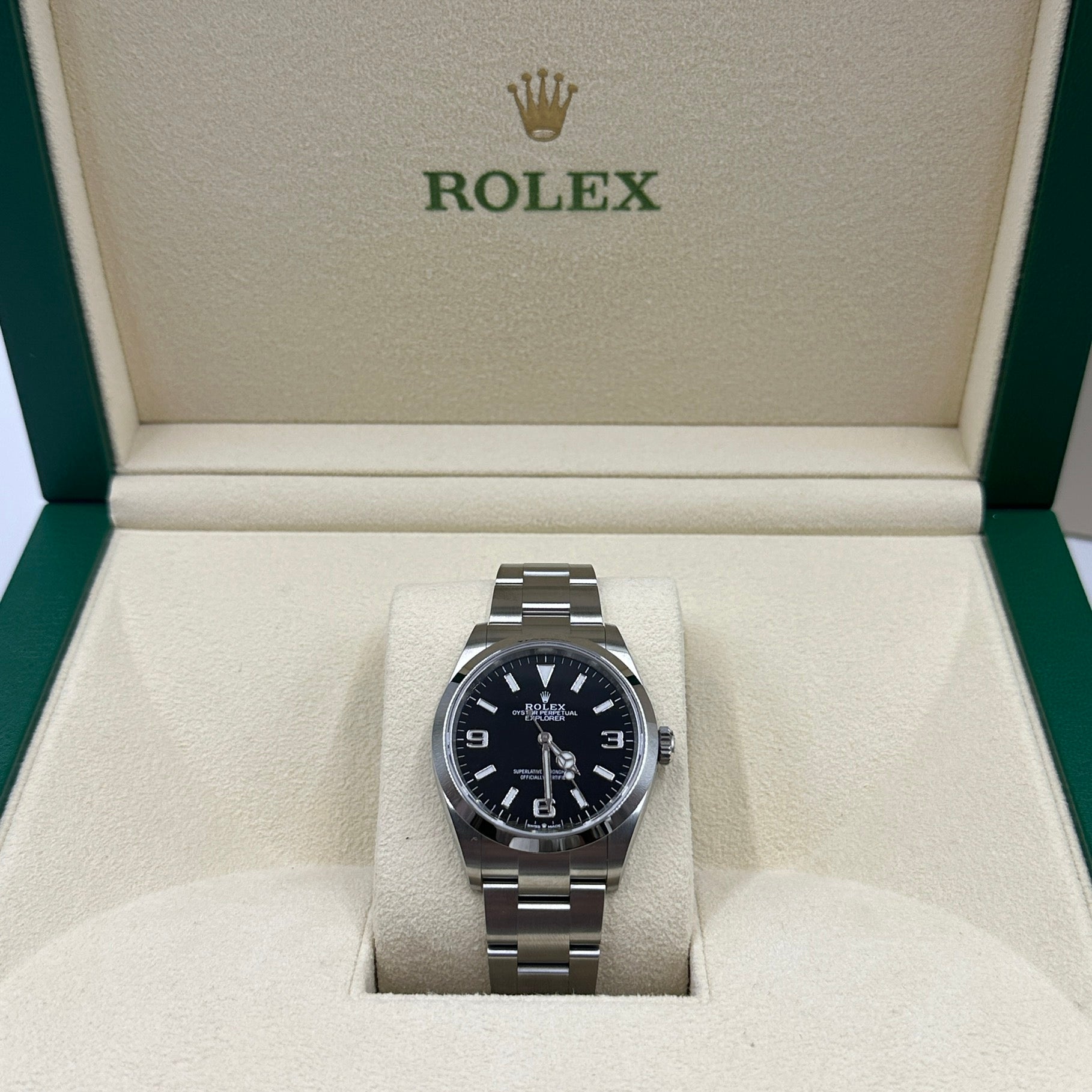 Rolex Explorer 124270 Black Oyster 2025
