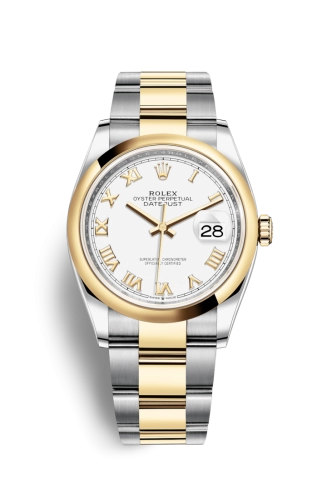 Rolex Datejust 36 126203 White Roman Oyster 2026