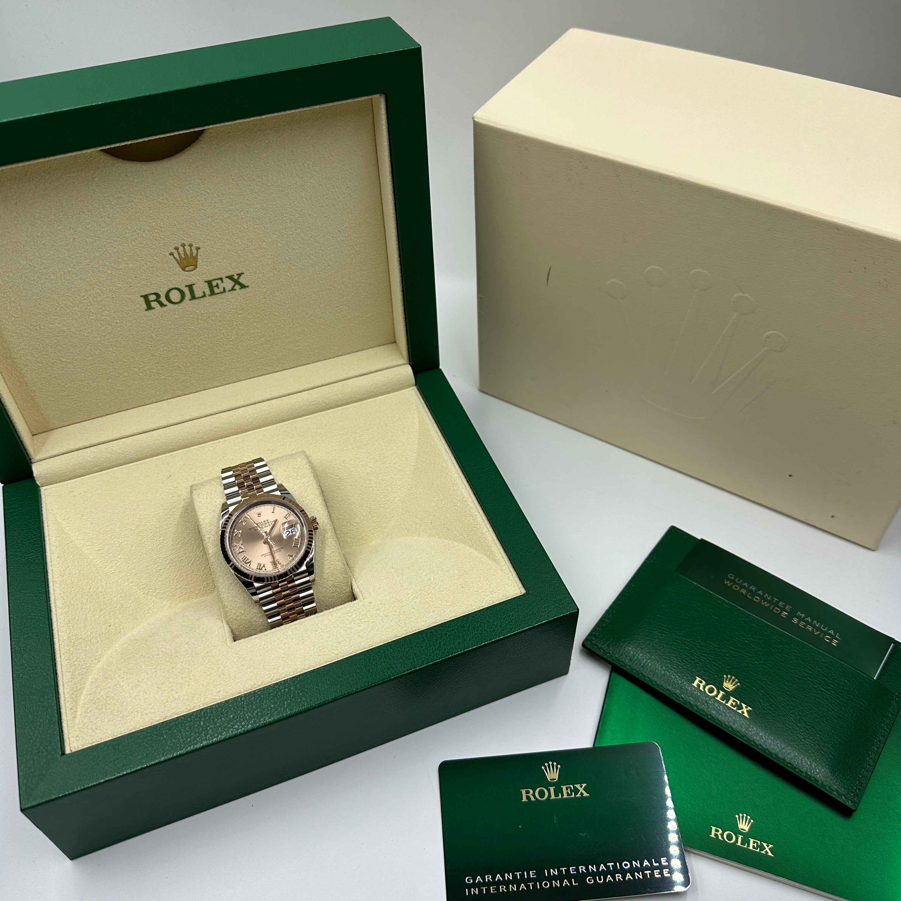 Rolex Datejust 36 126231 Pink VIIX Römisches Jubiläum 2025