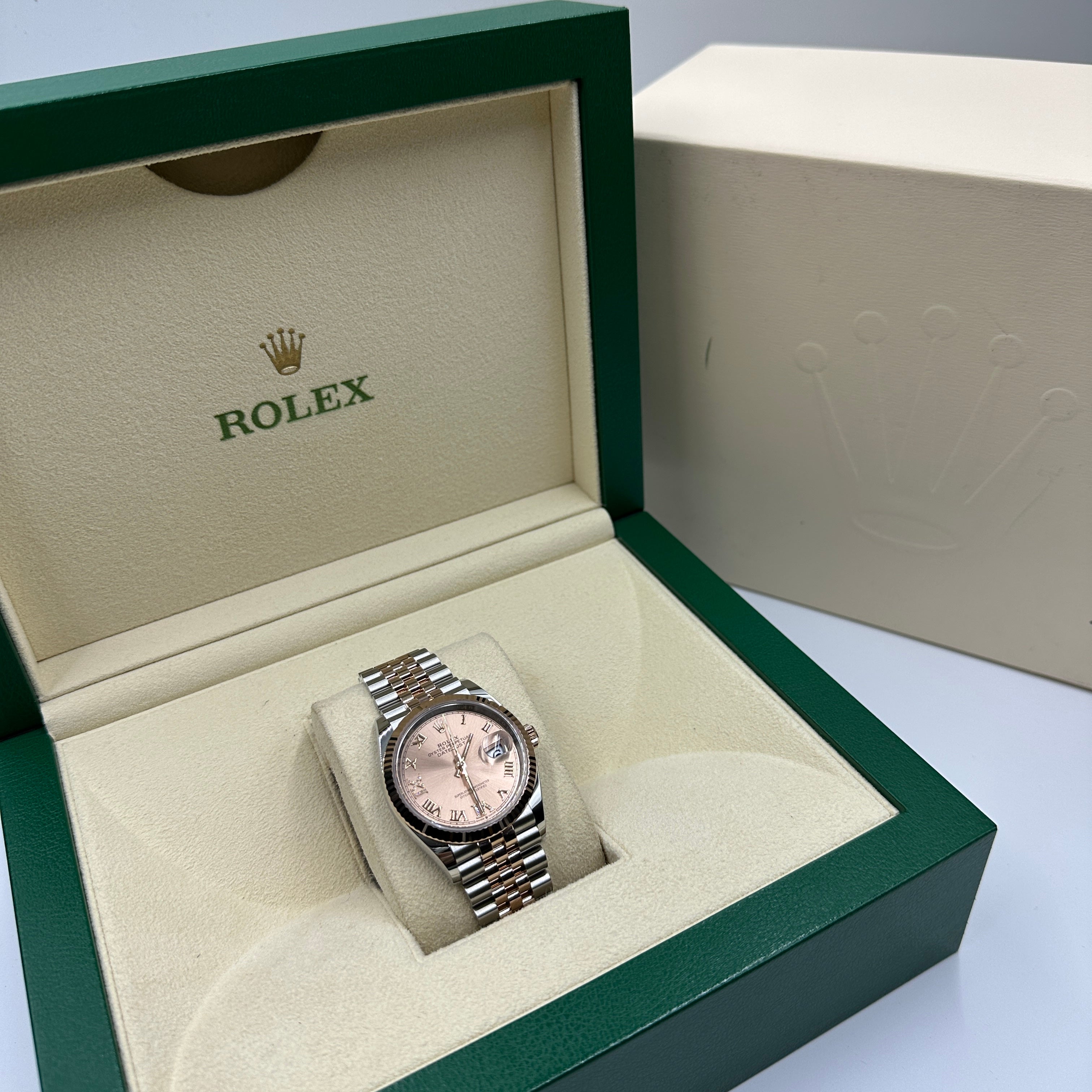 Rolex Datejust 36 126231 Pink VIIX Römisches Jubiläum 2025