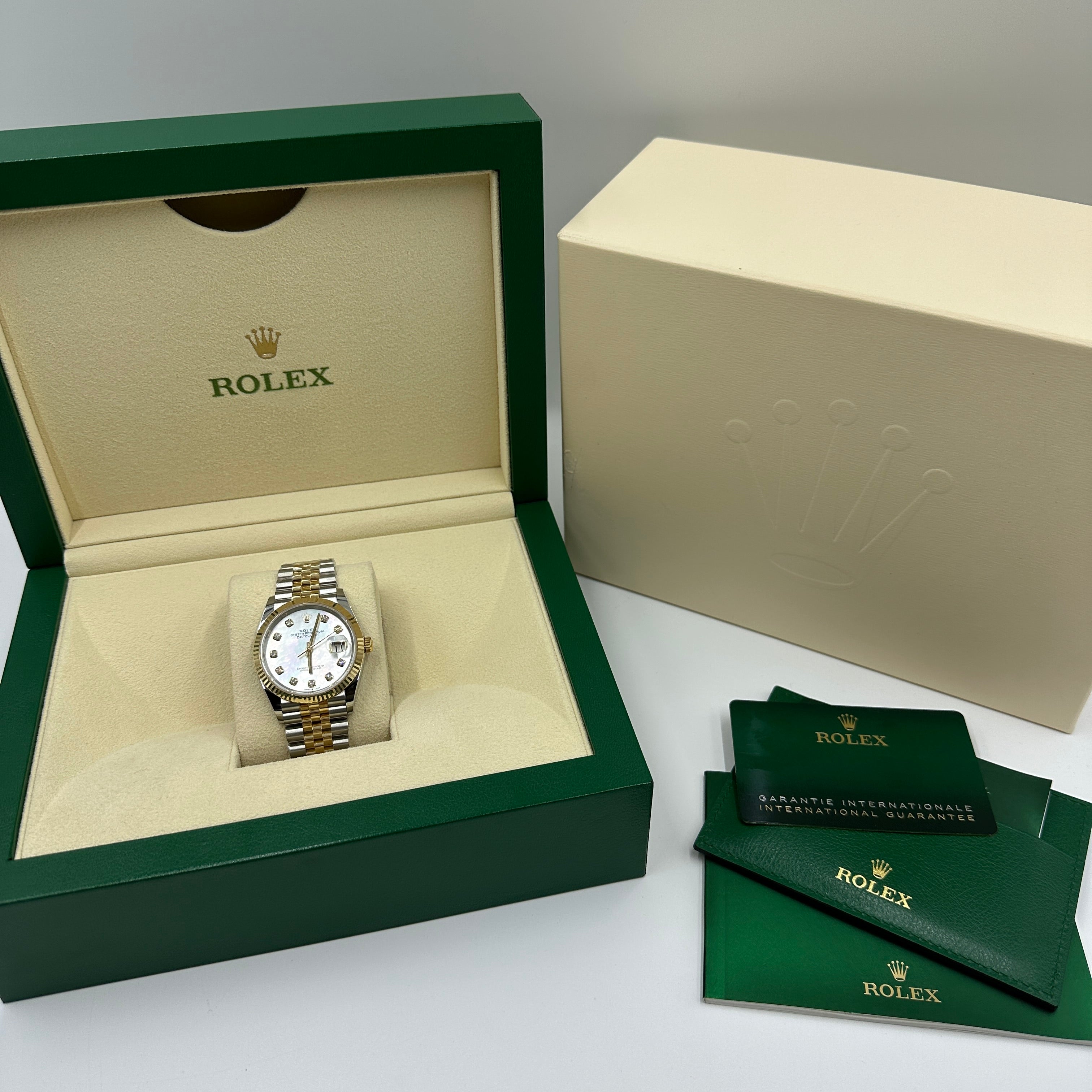 Rolex Datejust 36 126233Ng Weißes Jubiläum 2025