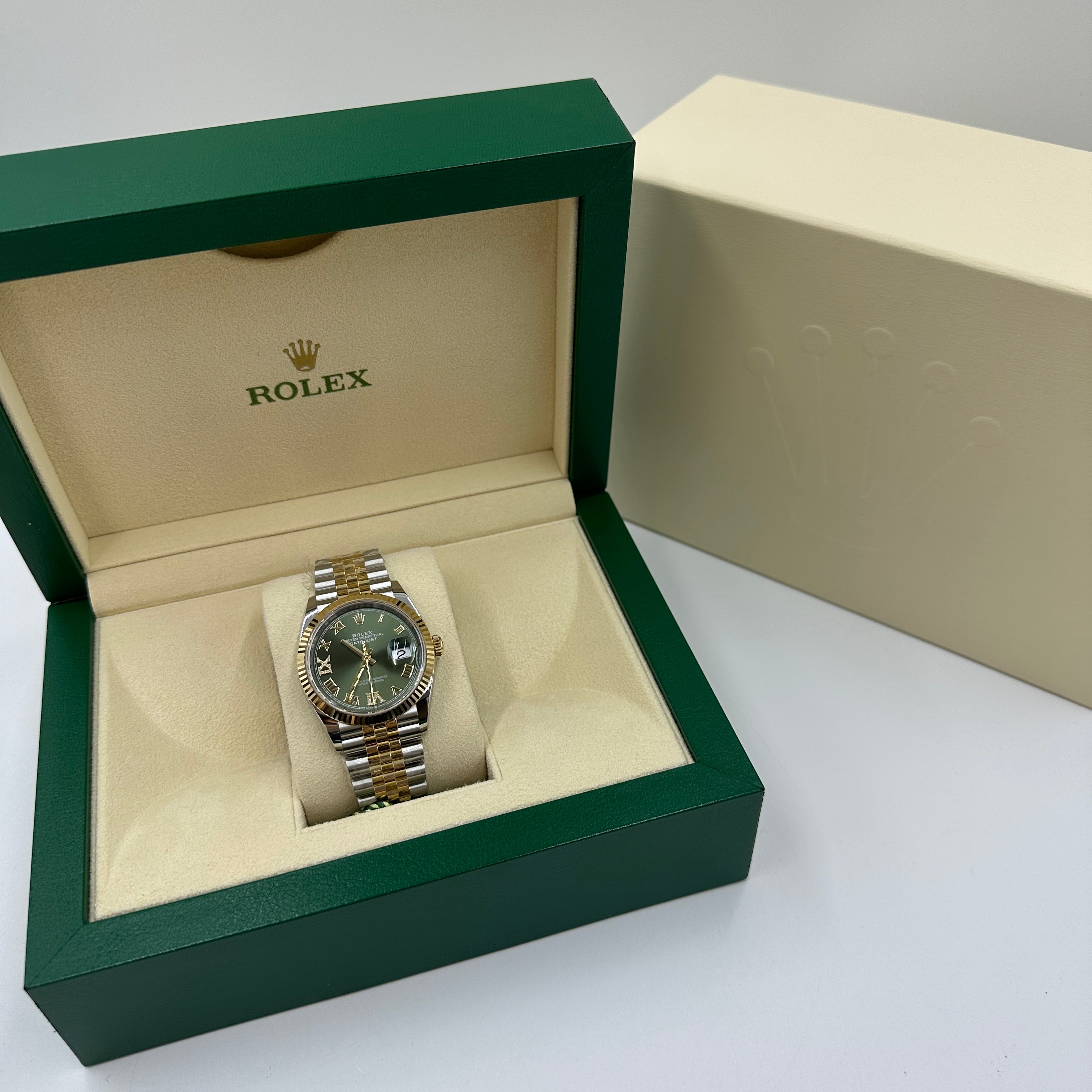 Rolex Datejust 36 126233 Grün VIIX Jubiläum 2024