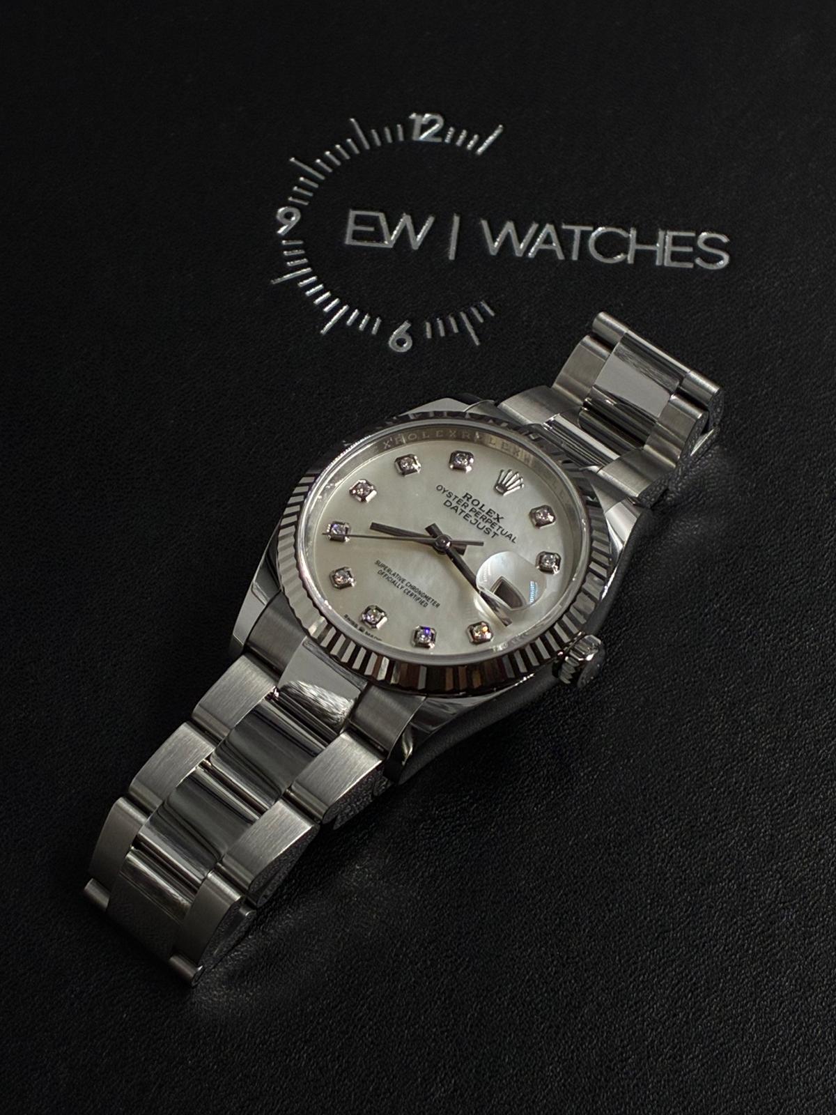 Rolex Datejust 36 126234NG White Oyster 2026