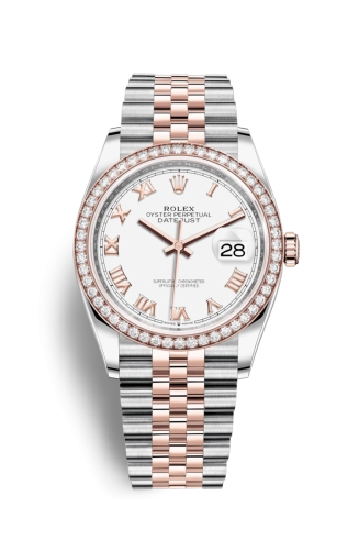 Rolex Datejust 36 126281RBR White Roman Jubilee 2025
