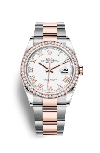 Rolex Datejust 36 126281RBR White Roman Oyster 2026