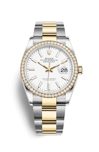 Rolex Datejust 36 126283RBR White Index Oyster