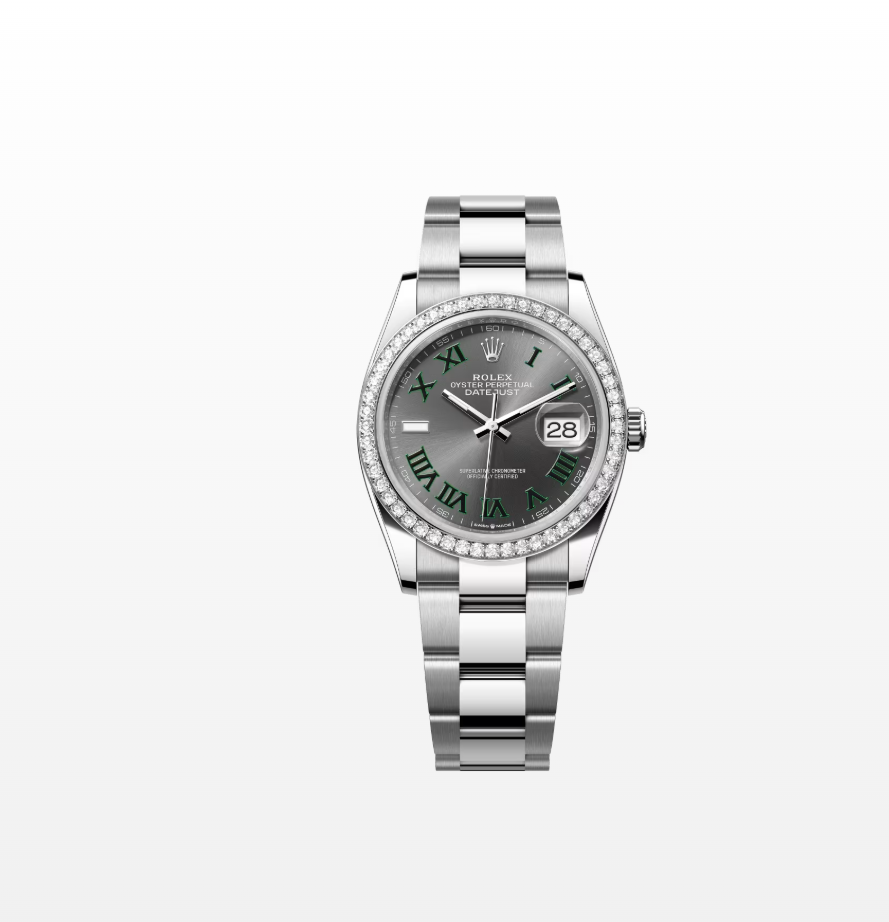 Rolex Datejust 36 126284RBR Wimbledon Oyster