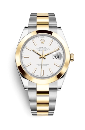 Rolex Datejust 41 126303 White Index Oyster
