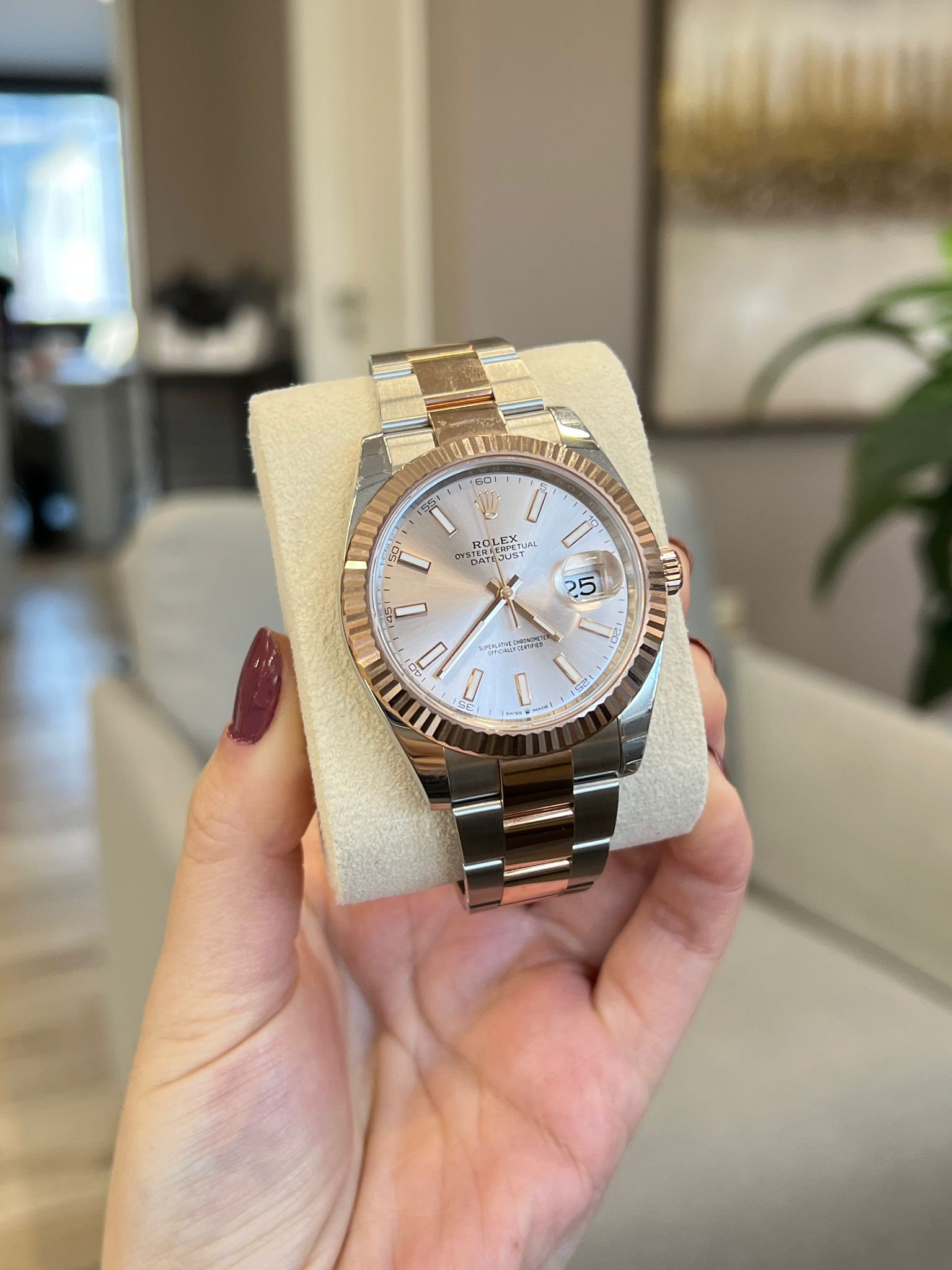 Rolex Datejust 41 126331 Sundust Oyster 2025