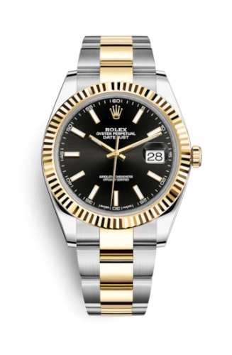 Rolex Datejust 41 126333 Black Index Oyster 2025