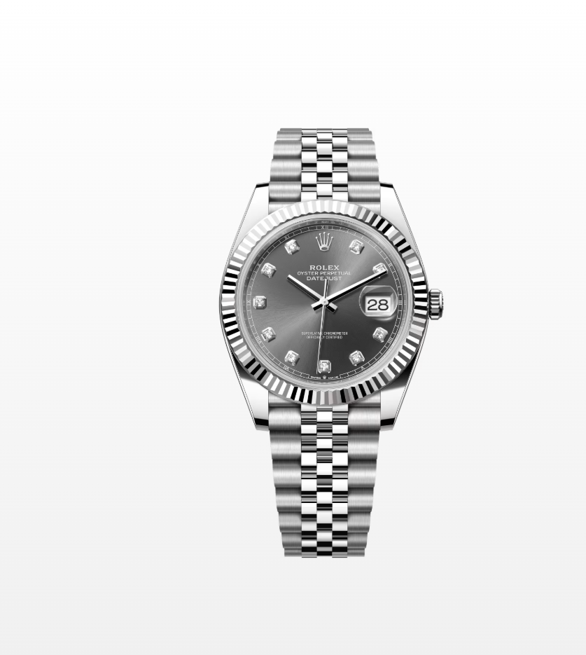 Rolex Datejust 41 126334 Grey Diamond Jubilee 2025