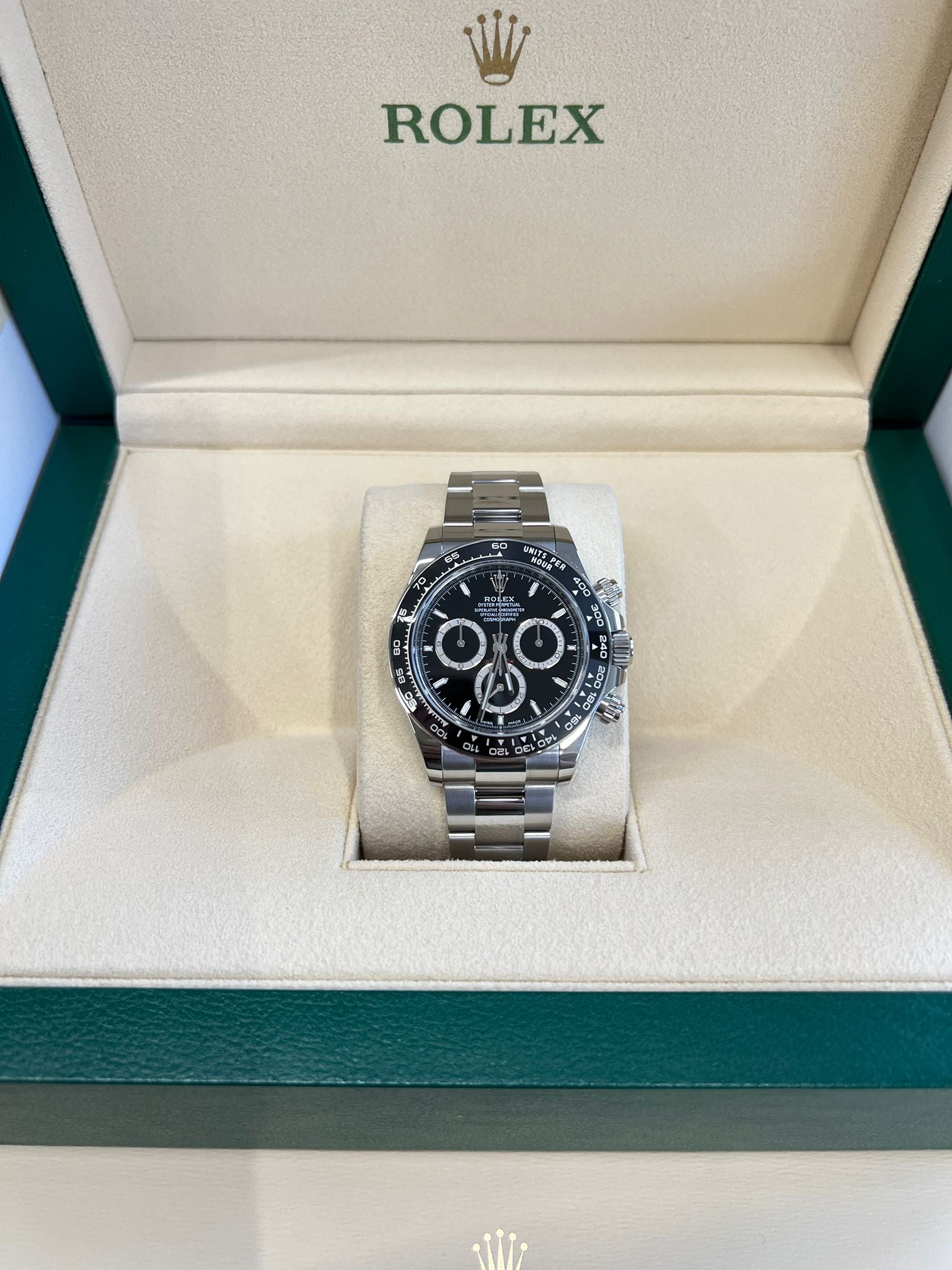 Rolex Cosmograph Daytona 126500 Schwarz