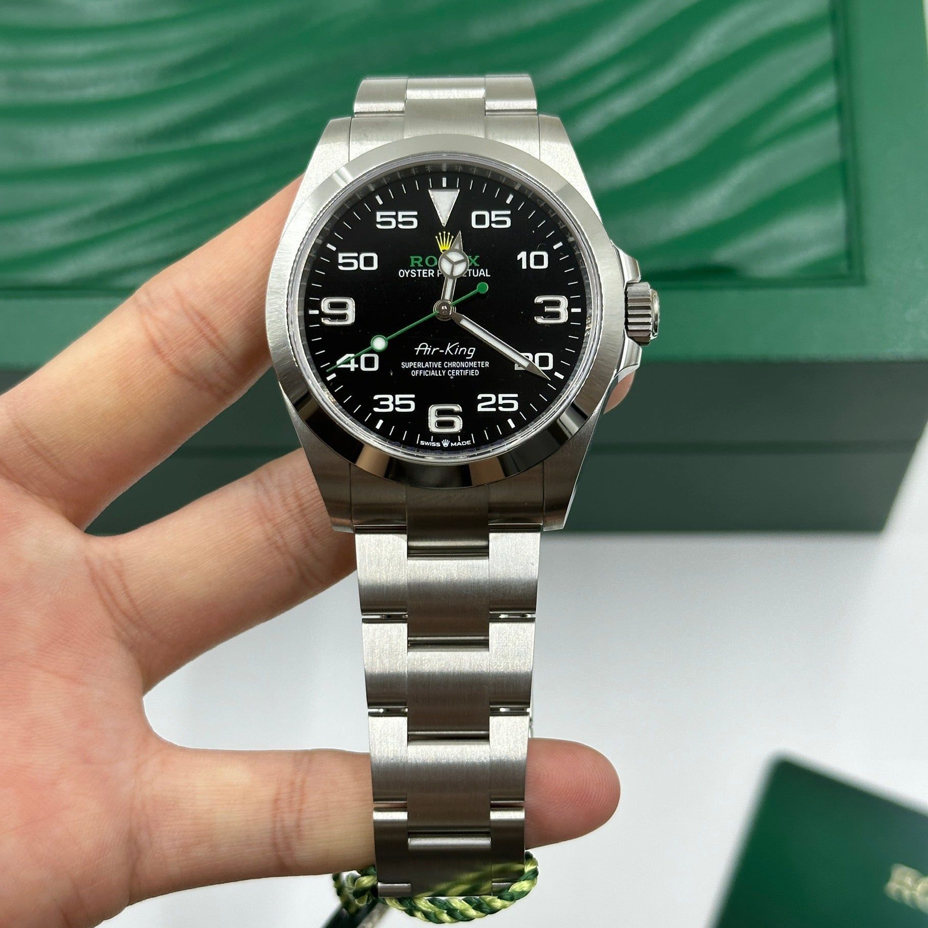 Rolex Air King 126900 Schwarz