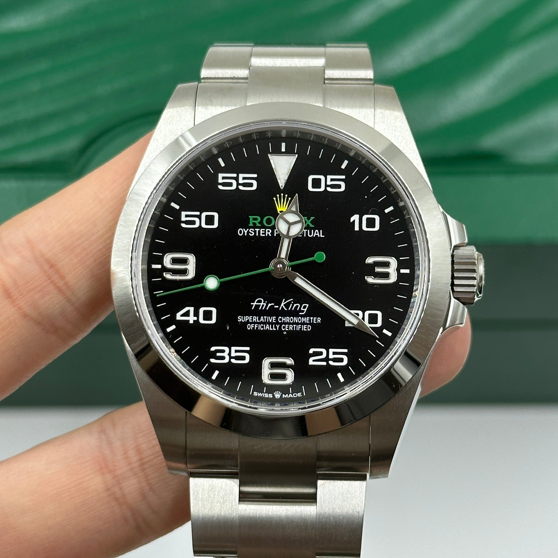 Rolex Air King 126900 Schwarz