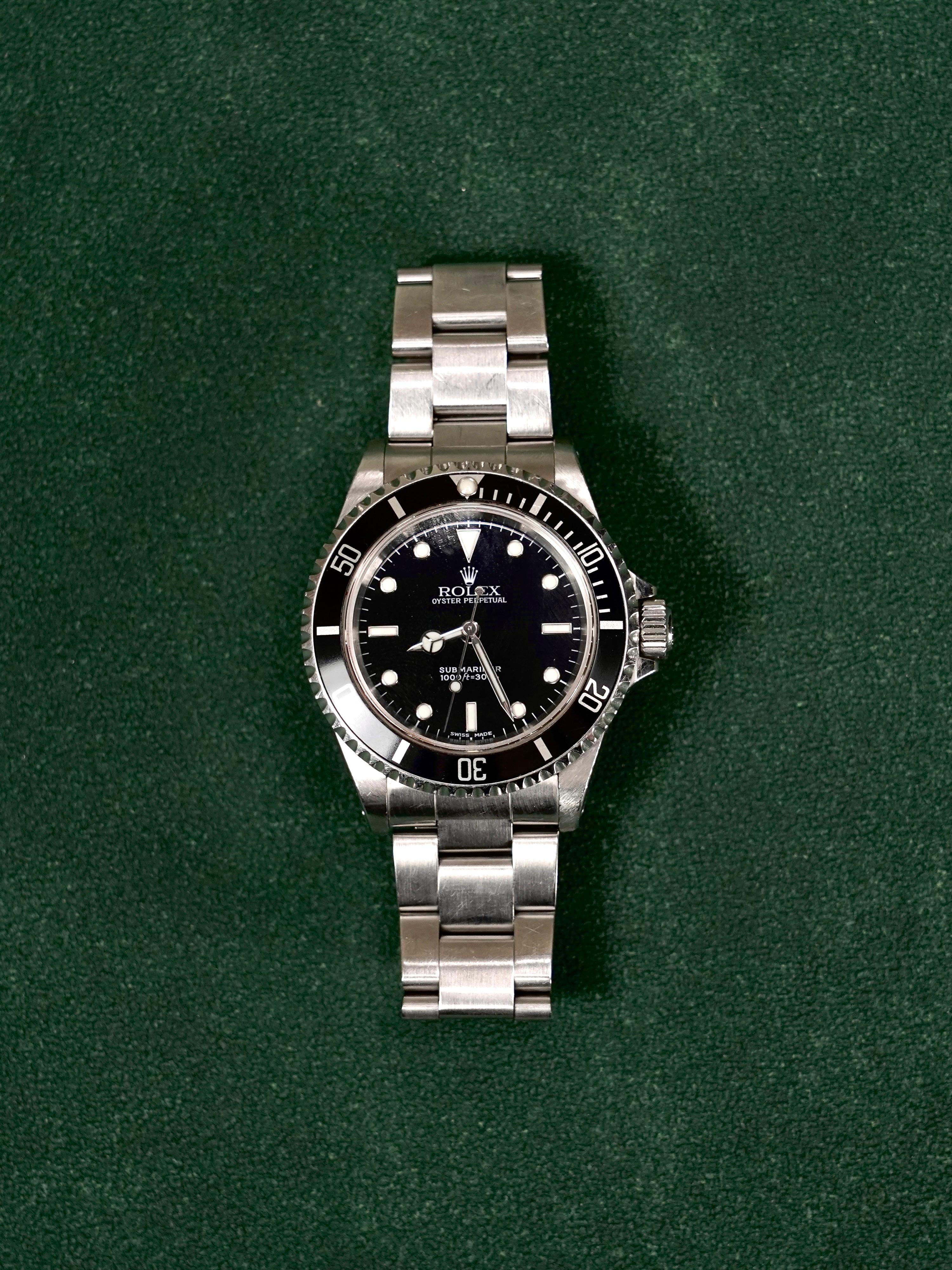 Rolex 14060M black 2004 original paper