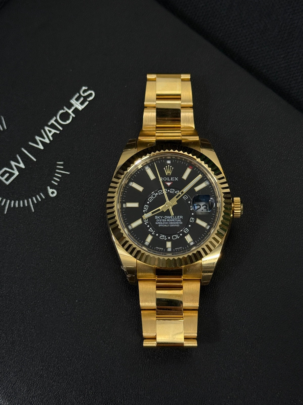 Rolex Sky-Dweller 42 mm 326938 Schwarz 2022
