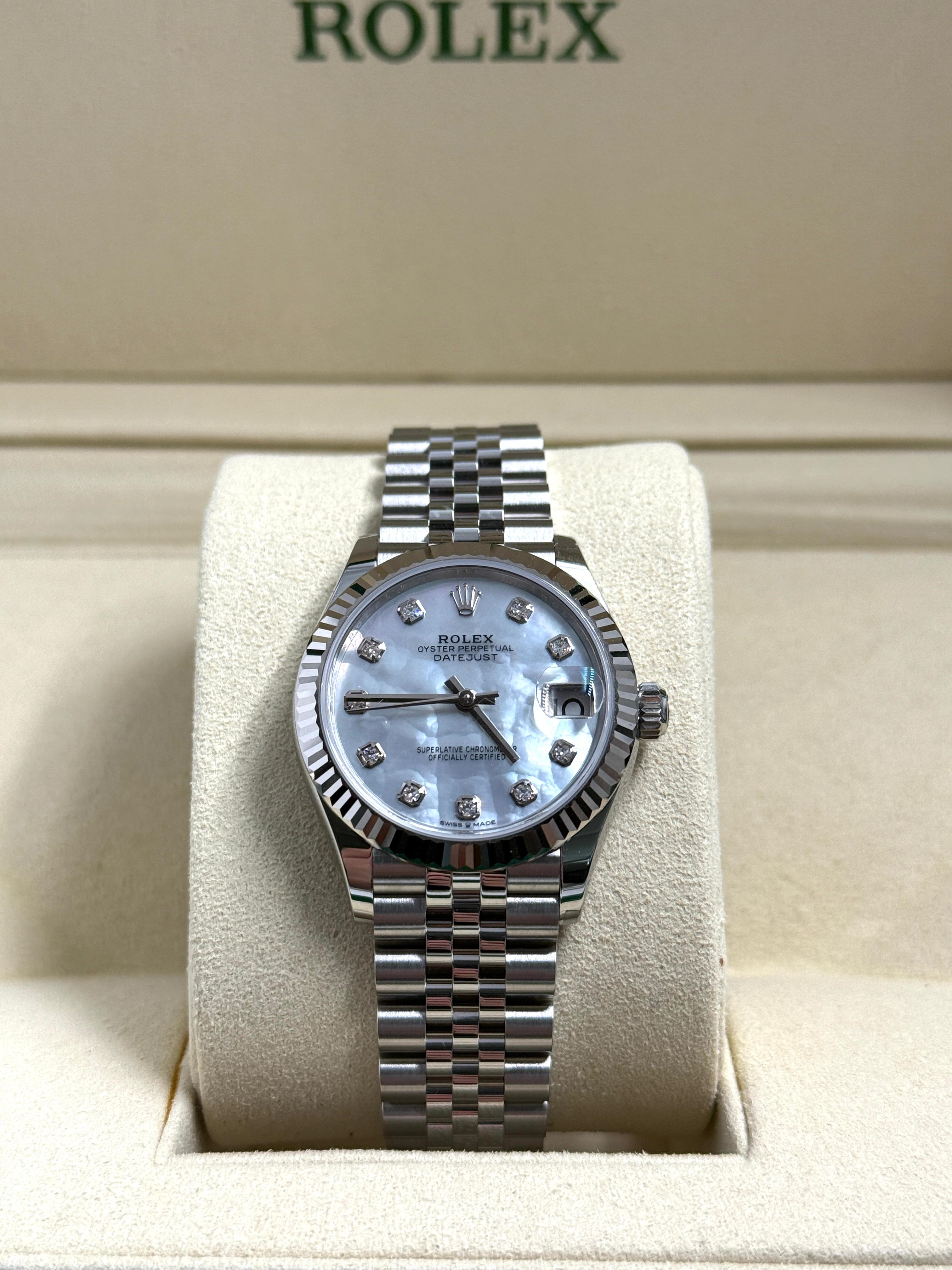 Rolex Datejust 31 278274Ng Weißes Jubiläum 2025