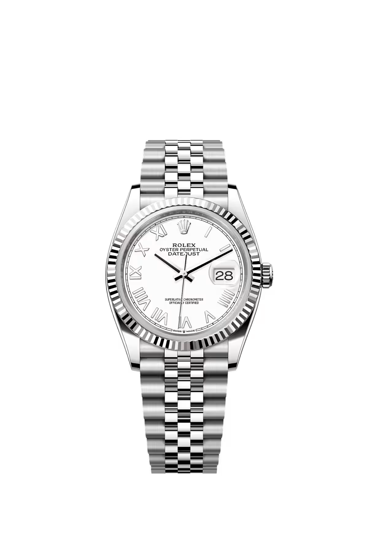 Rolex Datejust 36 126234 White Roman Jubilee 2026