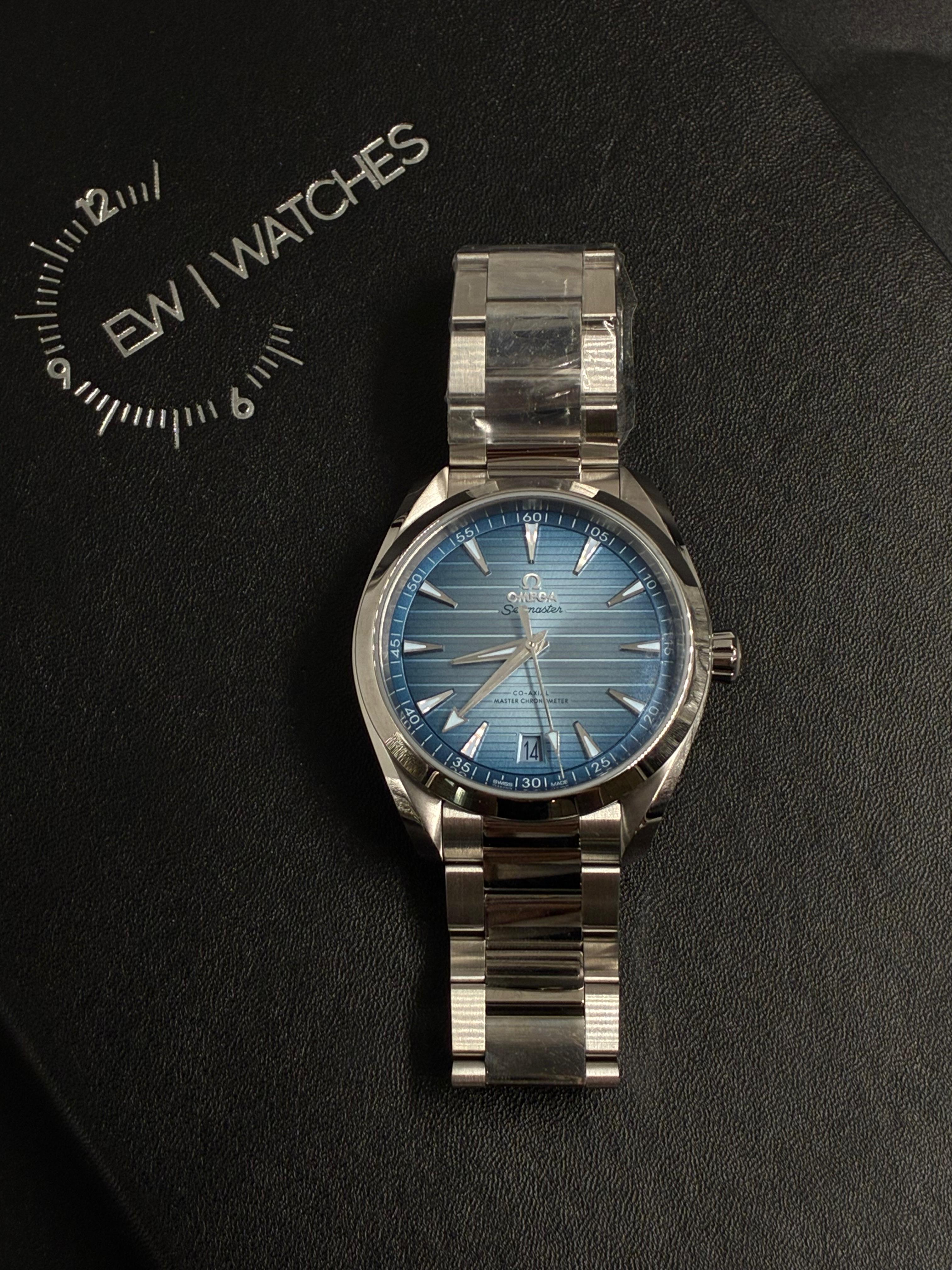 Omega 220.10.41.21.03.005 Aqua Terra 150m Co-axial Master Chronometer Summer