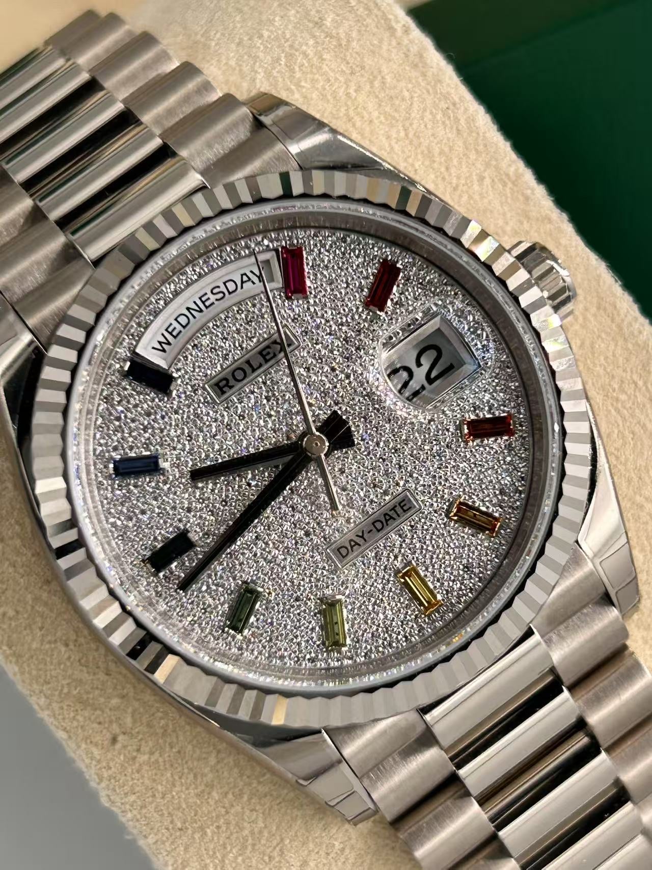 ROLEX 128239 PAVE