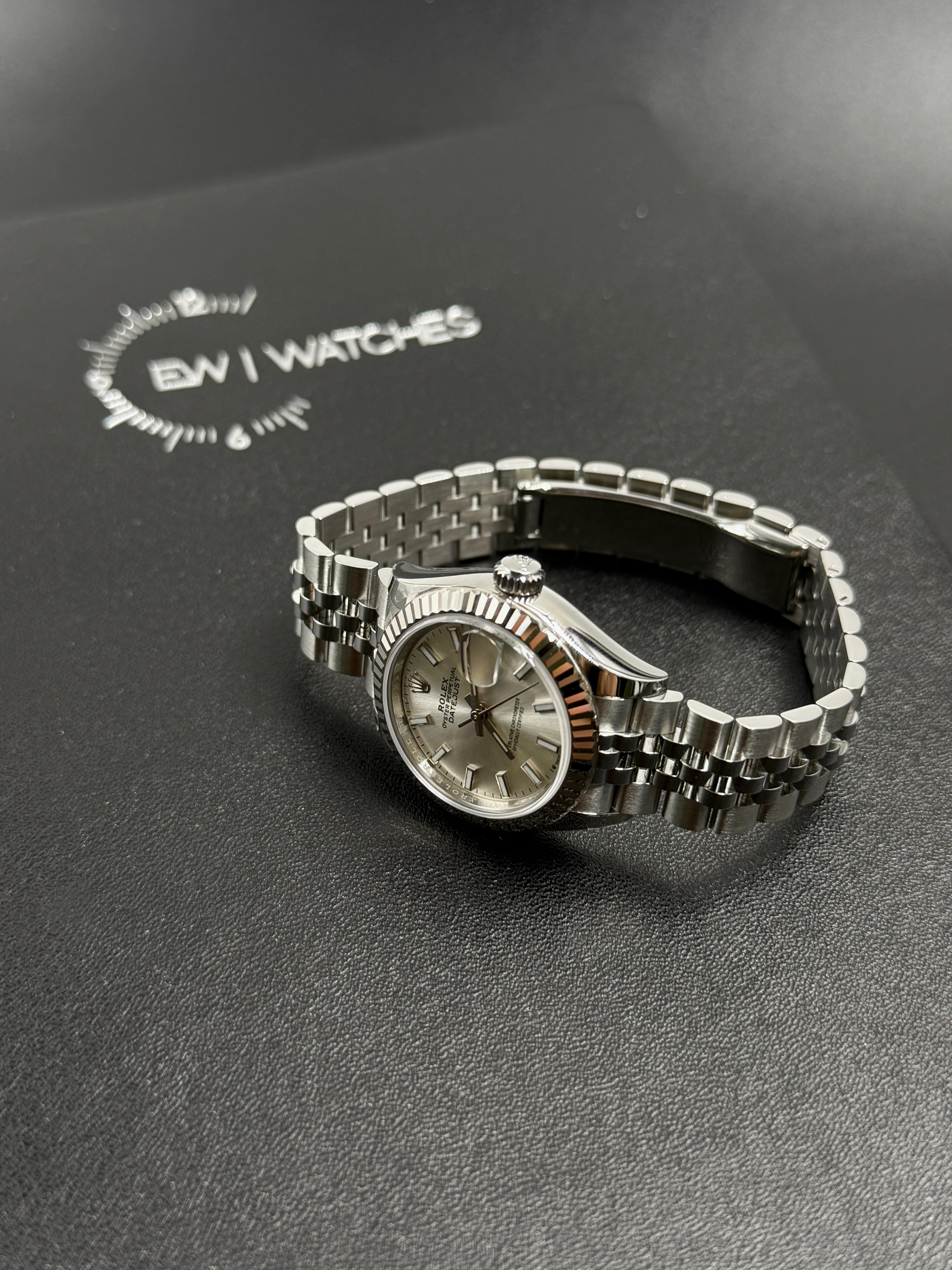 Rolex Lady-Datejust 279174 Silber Index Jubilee 2025