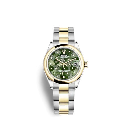 Rolex Datejust 31 278243 Green Floral Oyster