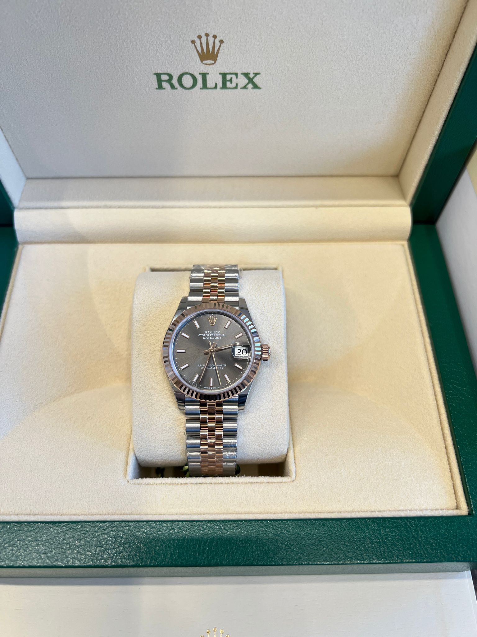 Rolex Datejust 31 278271 Grauer Index Jubilee 2024