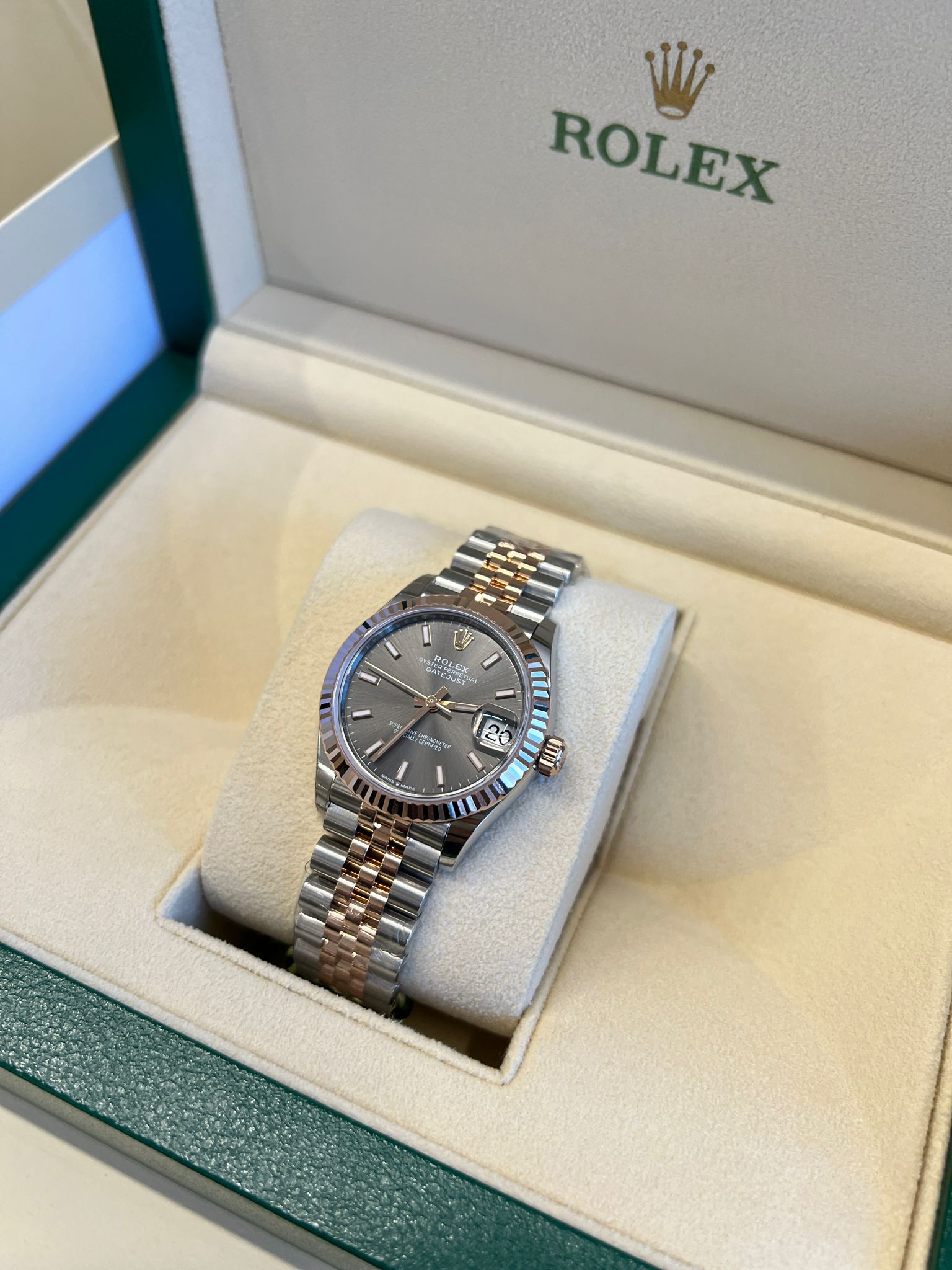 Rolex Datejust 31 278271 Grauer Index Jubilee 2024