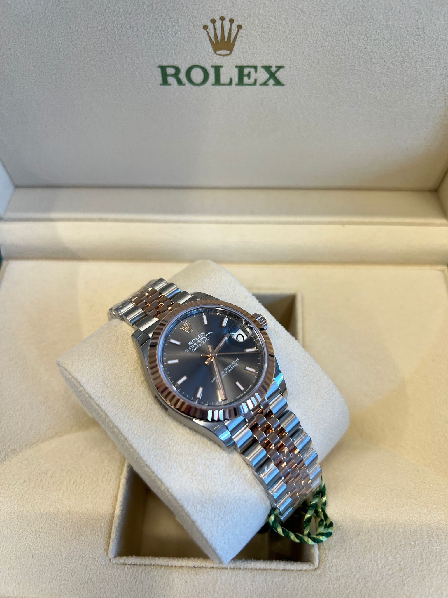 Rolex Datejust 31 278271 Grauer Index Jubilee 2024