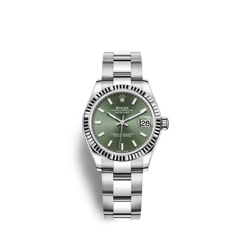 Rolex Datejust 31 278274 Green Index Oyster