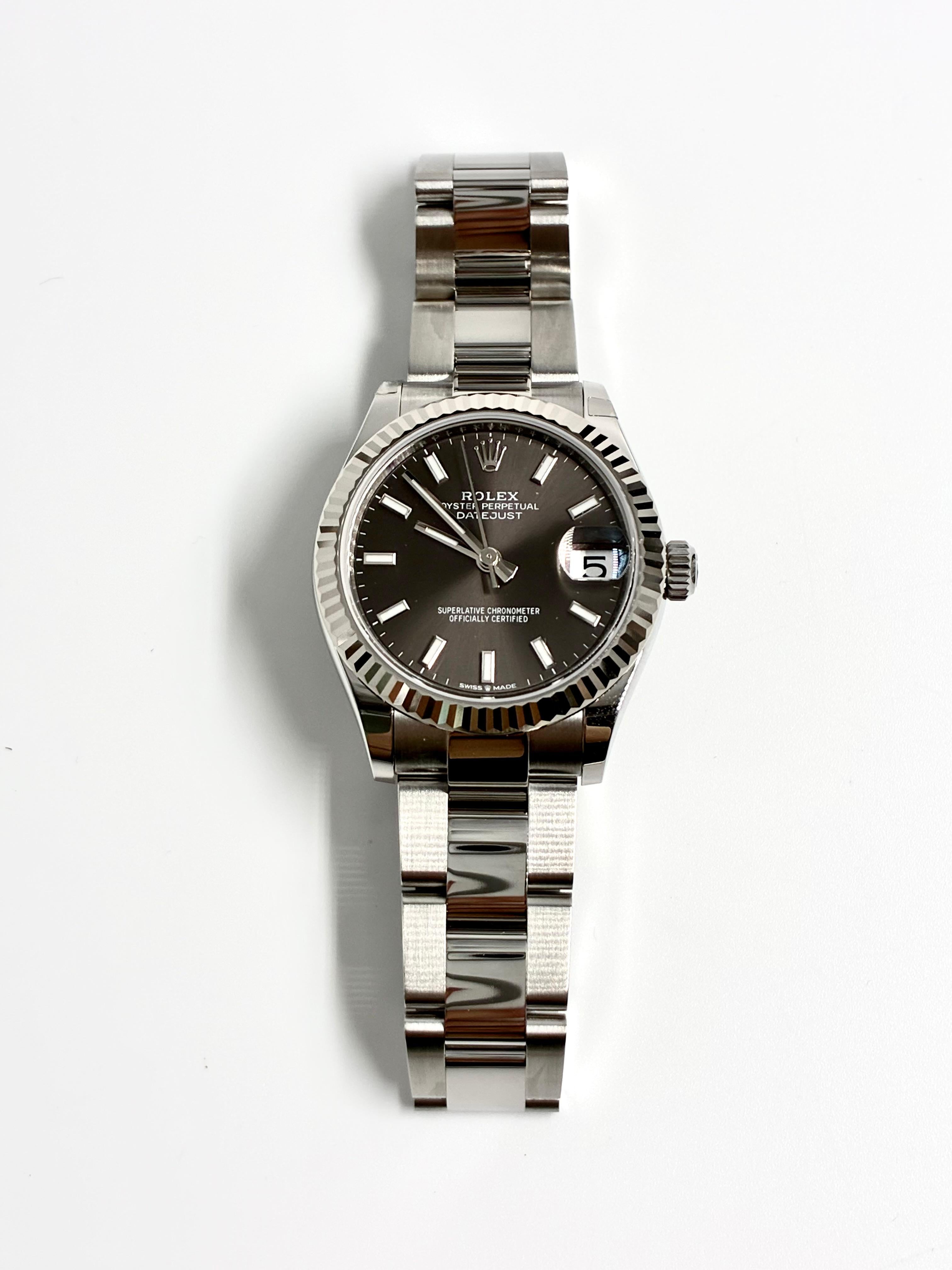 Rolex Datejust 31 278274 Grey Index Oyster 2025
