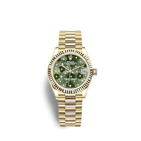 Rolex Datejust 31 278278 Green Flores