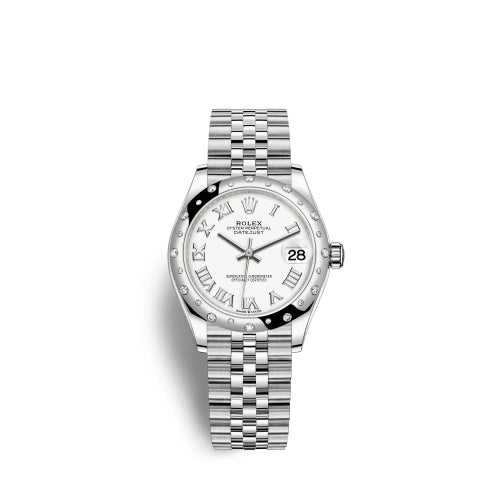 Rolex Datejust 31 278344RBR White Roman Jubilee