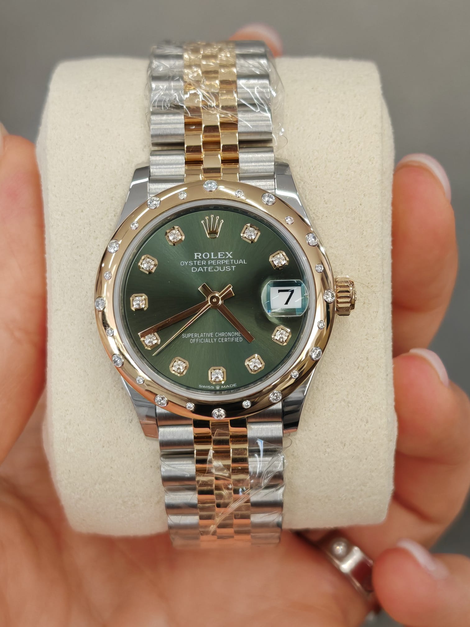 Rolex Datejust 31 278343RBR G Green Jubilee 2025