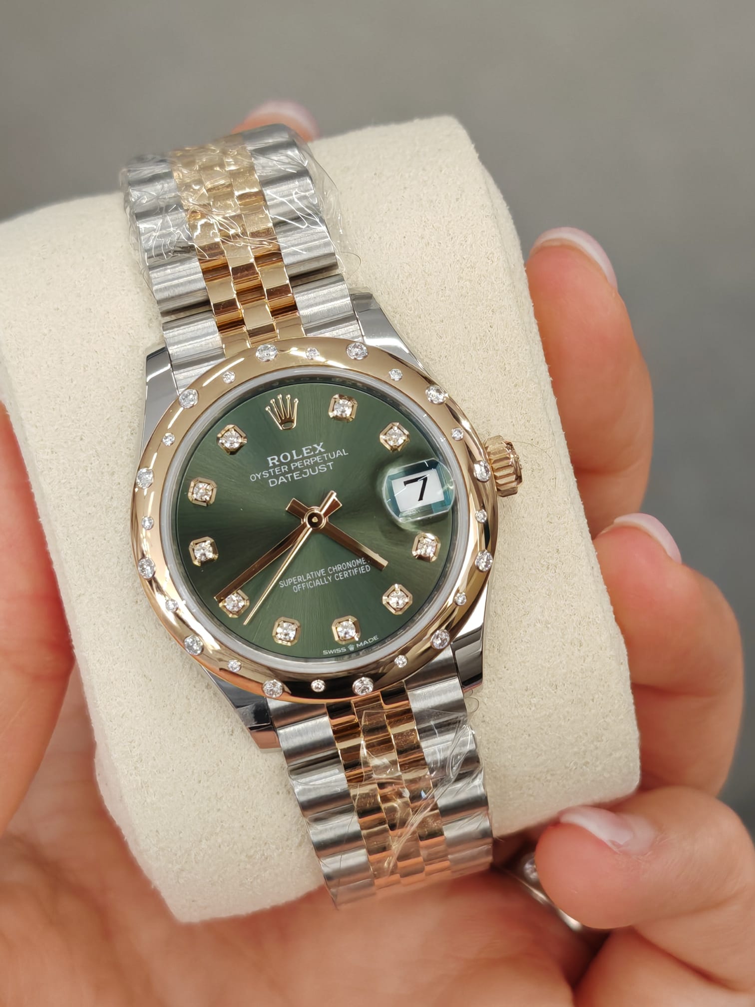 Rolex Datejust 31 278343RBR G Green Jubilee 2025