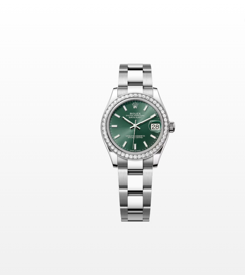 Rolex Datejust 31 278384RBR Green Index Oyster 2026