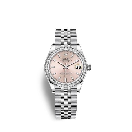 Rolex Datejust 31 278384RBR Pink Index Jubilee