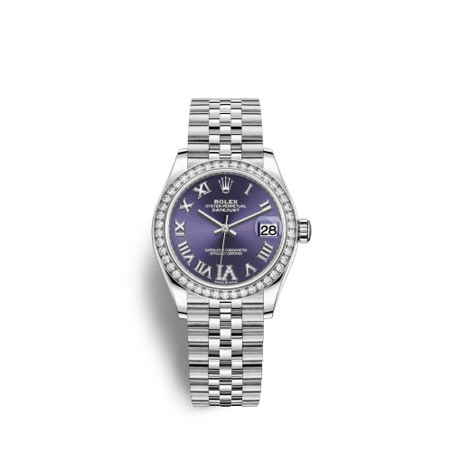 Rolex Datejust 31 278384RBR Purple Roman VI Jubilee