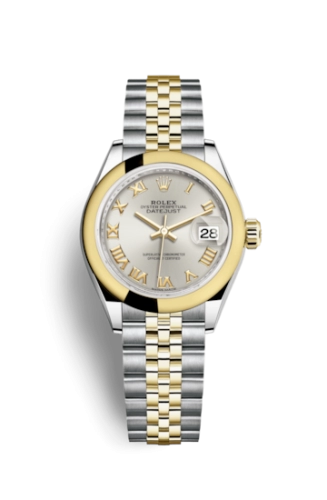 Rolex Lady-Datejust 28 279163 Silver Roman Jubilee