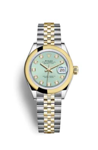 Rolex Lady-Datejust 28 279163G Green Jubilee
