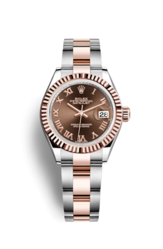 Rolex Lady-Datejust 28 279171 Chocolate Roman Oyster