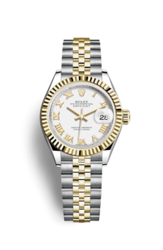 Rolex Lady-Datejust 28 279173 White Roman Jubilee